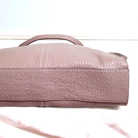 NEW Vince Camuto CASHMERE Taupe 100% Leather XL Satchel Shoulder Bag Expandable - Picture 10 of 13